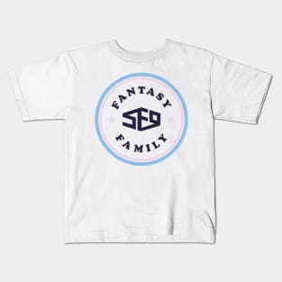 SF9 fantasy family logo Kids T-Shirt